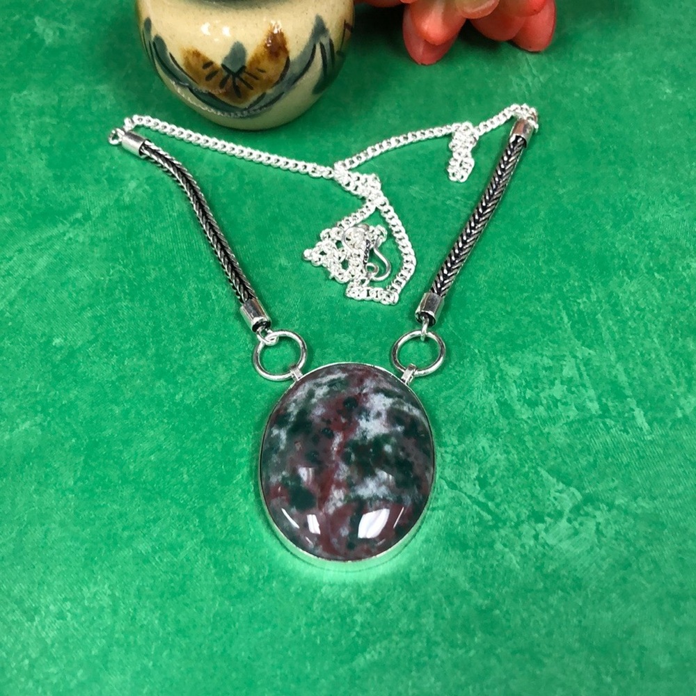 Moss Agate Necklace